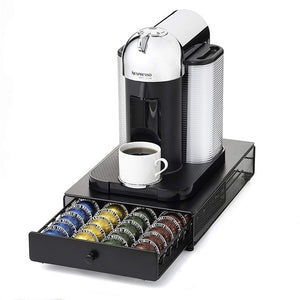 Nifty Solutions Nespresso Vertuoline Capsule Drawer, Black