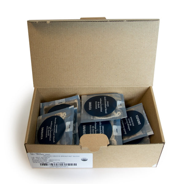Davids Tea Organic Davids Breakfast Blend Tea Sachets, 25 Bulk Pack