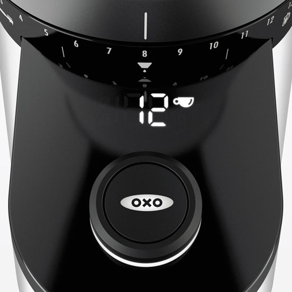 OXO On Conical Burr Coffee Grinder with Integrated Scale