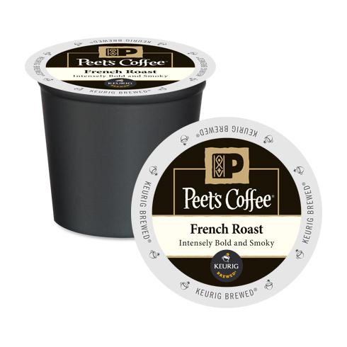 Peet's Coffee French Roast K-Cup Pods 16 Pack