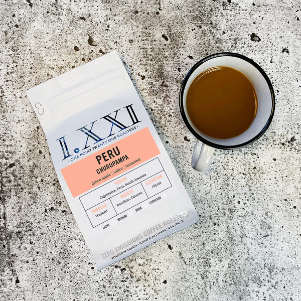 I.XXI Peru Churupampa Whole Bean Coffee, 12 oz.