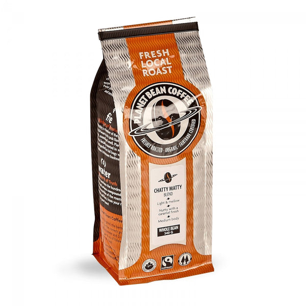 Planet Bean Chatty Matty Whole Bean Coffee 12 oz.