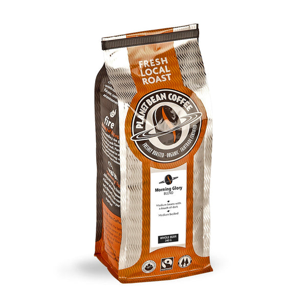Planet Bean Morning Glory Whole Bean Coffee 12oz