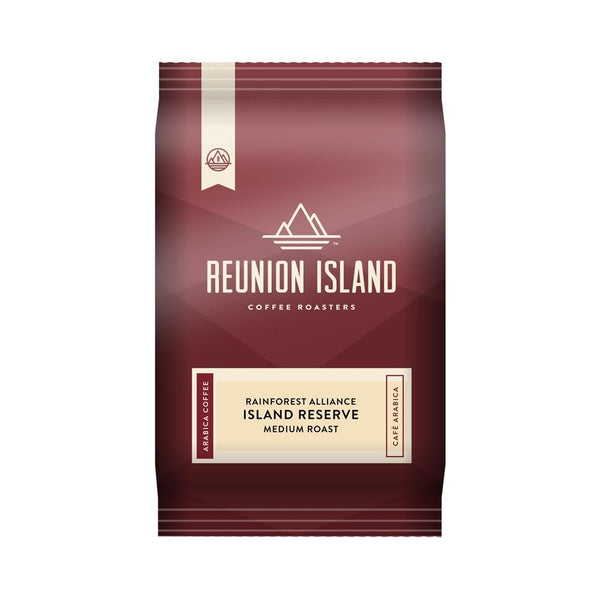 Reunion Island Rainforest Alliance Island Reserve Ground Coffee (2.25 oz) 64 Count