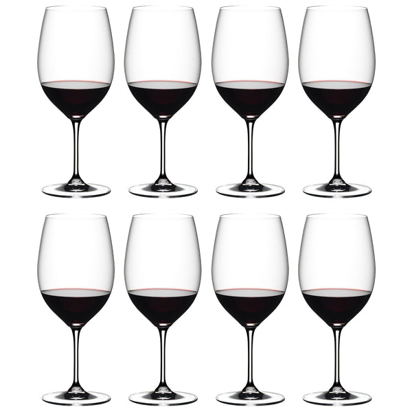 Riedel Vinum Cabernet / Merlot Glasses, Set of 8 #7416/0