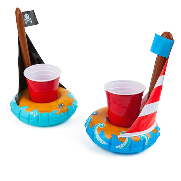 BigMouth Inc. Sail Boat Beverage Boats, Set of 2
