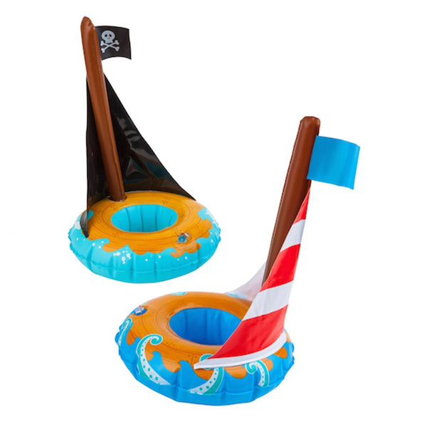 BigMouth Inc. Sail Boat Beverage Boats, Set of 2