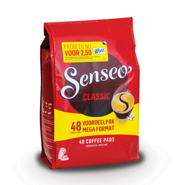 Senseo Classic Roast Coffee Pods, 48 Pack