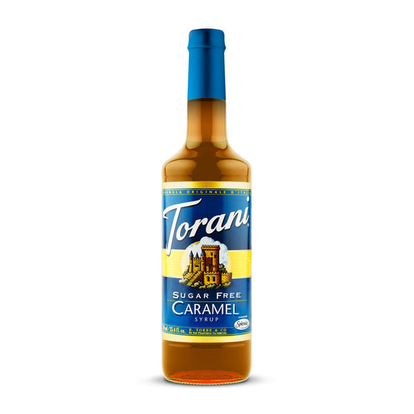 Torani Sugar Free Caramel Syrup, 750ml