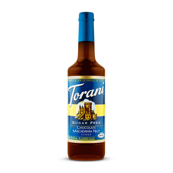 Torani Sugar Free Chocolate Macadamia Nut Syrup 750ml