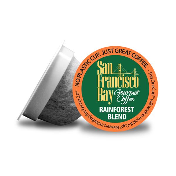 San Francisco Bay Organic Rainforest Blend Single Serve Coffee 12 Pack