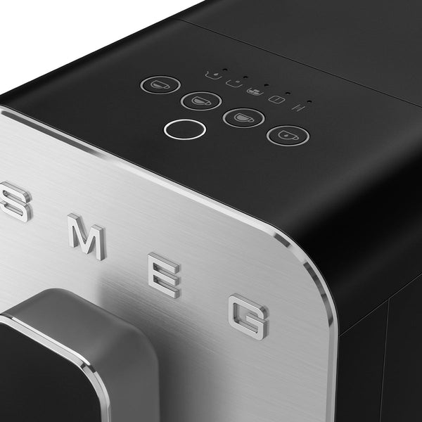 Smeg Super Automatic Espresso Machine with Hot Water - Matte Black