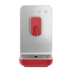 Smeg Super Automatic Espresso Machine with Hot Water - Matte Red