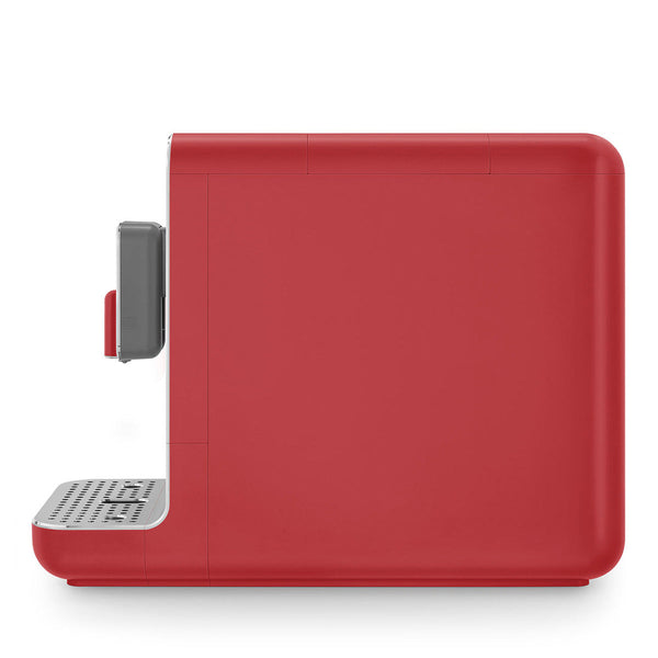 Smeg Super Automatic Espresso Machine with Hot Water - Matte Red