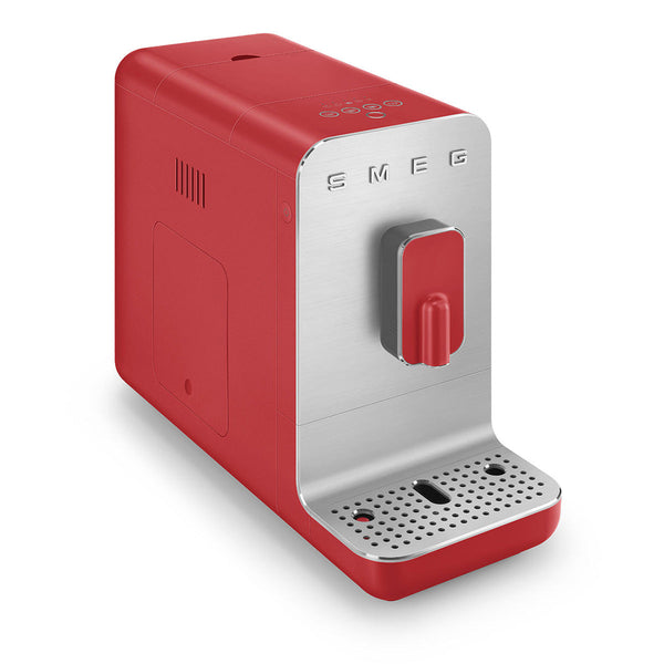 Smeg Super Automatic Espresso Machine with Hot Water - Matte Red