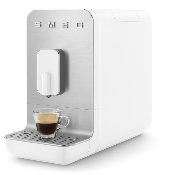 Smeg Super Automatic Espresso Machine with Hot Water - Matte White