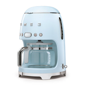 Smeg 50s Style Drip Filter Coffee Machine, Pastel Blue