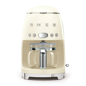 Smeg 50s Style Drip Filter Coffee Machine, Cream
