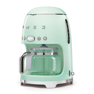 Smeg 50s Style Drip Filter Coffee Machine, Pastel Green