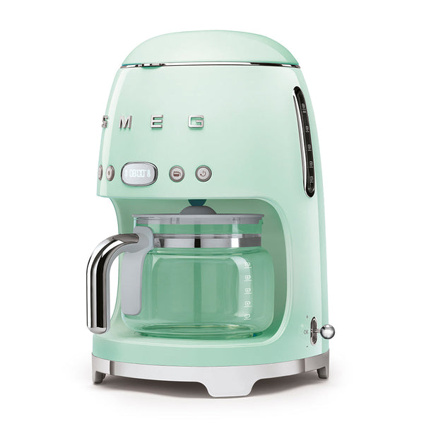 Smeg 50s Style Drip Filter Coffee Machine, Pastel Green