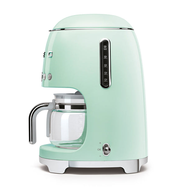 Smeg 50s Style Drip Filter Coffee Machine, Pastel Green