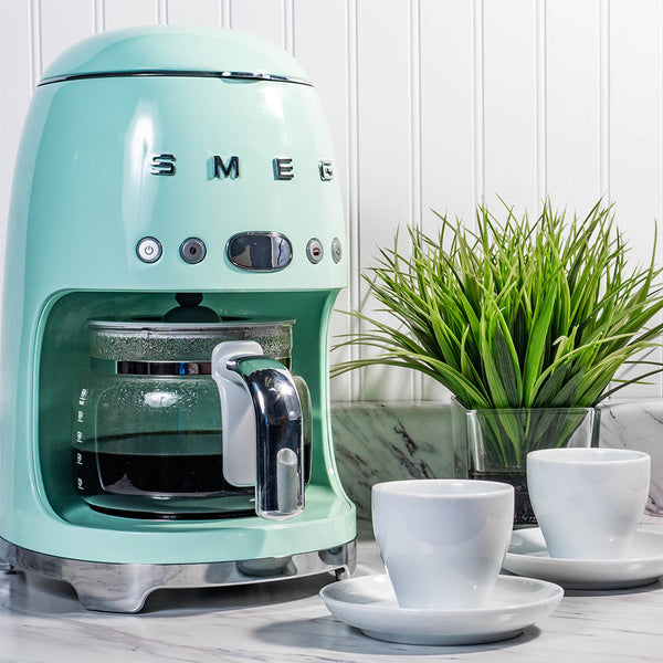 Smeg 50s Style Drip Filter Coffee Machine, Pastel Green