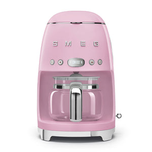 Smeg 50s Style Drip Filter Coffee Machine, Pink