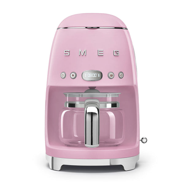 Smeg 50s Style Drip Filter Coffee Machine, Pink