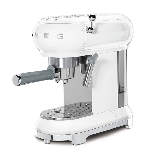 Smeg Manual Espresso Machine - White