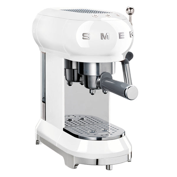 Smeg Manual Espresso Machine - White