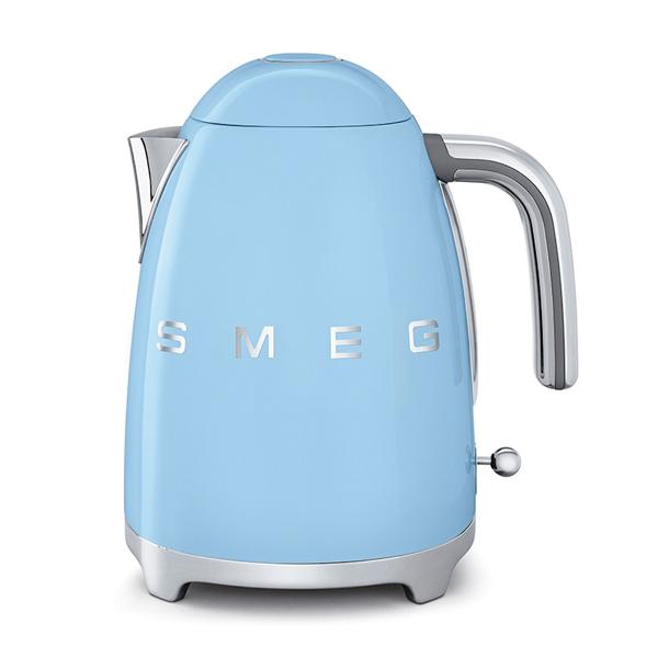 Smeg Electric Tea Kettle - Pastel Blue