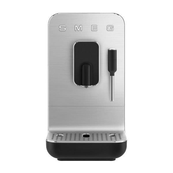 Smeg Super Automatic Espresso Machine with Steam Wand - Matte Black