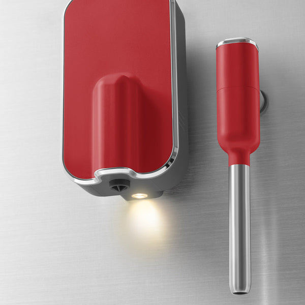 Smeg Super Automatic Espresso Machine with Steam Wand - Matte Red