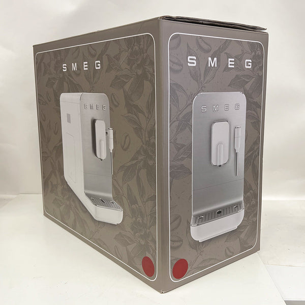 Open Box (#372) Smeg Super Automatic Espresso Machine with Steam Wand - Matte Red