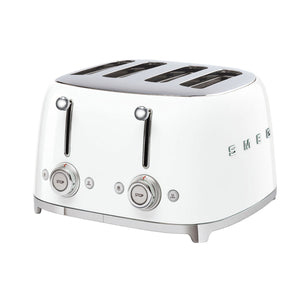 Smeg 4 Slice (Extra Wide) Toaster, White
