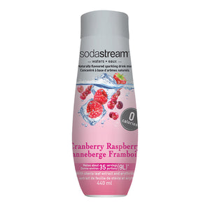 SodaStream Waters Zeros Cranberry Raspberry 440ml