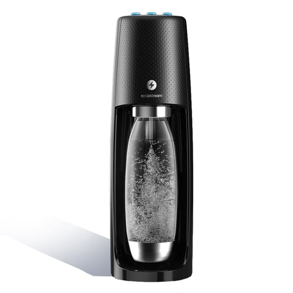 SodaStream Fizzi One Touch Electric Sparkling Water Maker, Black