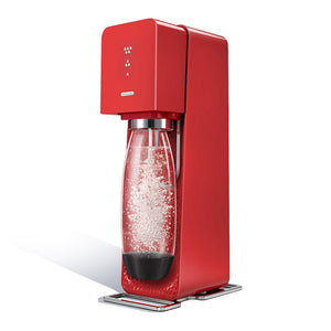 Curbside Only | SodaStream Source Sparkling Water Maker, Red