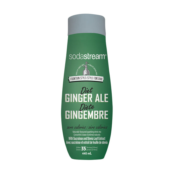 SodaStream Fountain Style Diet Ginger Ale 440ml