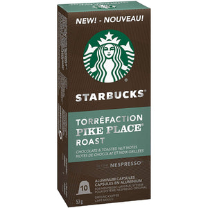 Starbucks Pike Place Nespresso® Compatible Capsules, 10 Pack