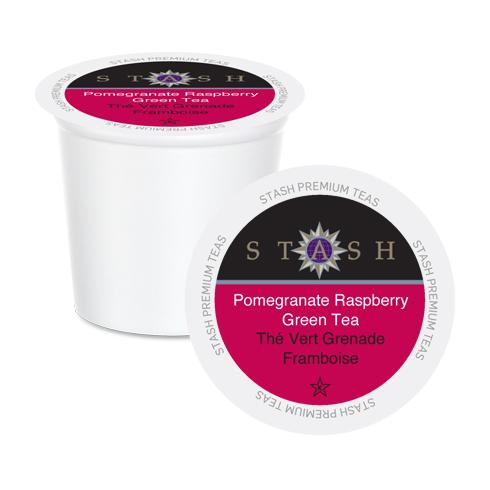 Stash Pomegranate Raspberry with Matcha Single Serve Tea 24 Pack