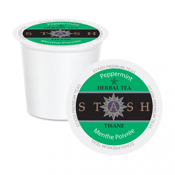 Stash Caffeine Free Peppermint Single Serve Tea 24 Pack