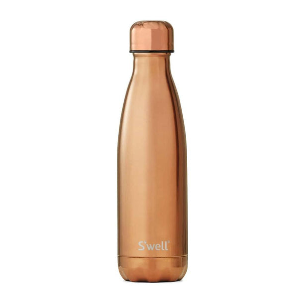 Swell Rose Gold Water Bottle, 17 oz.