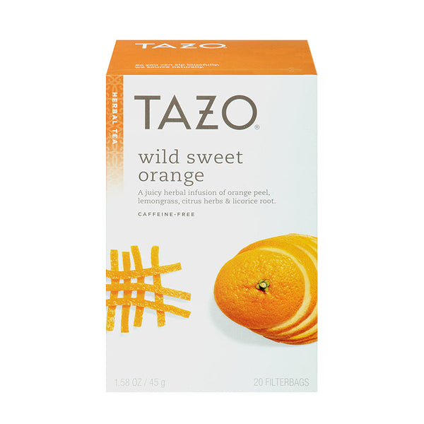 Tazo Wild Sweet Orange Filterbag Tea 24 Count