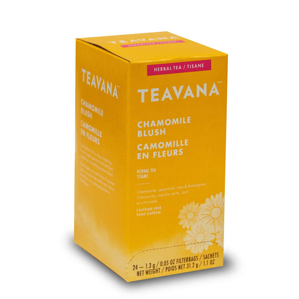 Teavana Chamomile Blush Tea Sachets, 24 Count