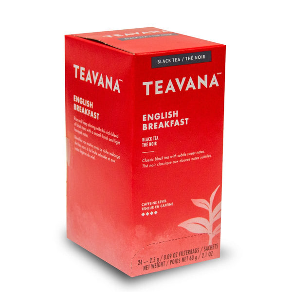 Teavana English Breakfast Tea Sachets, 24 Count