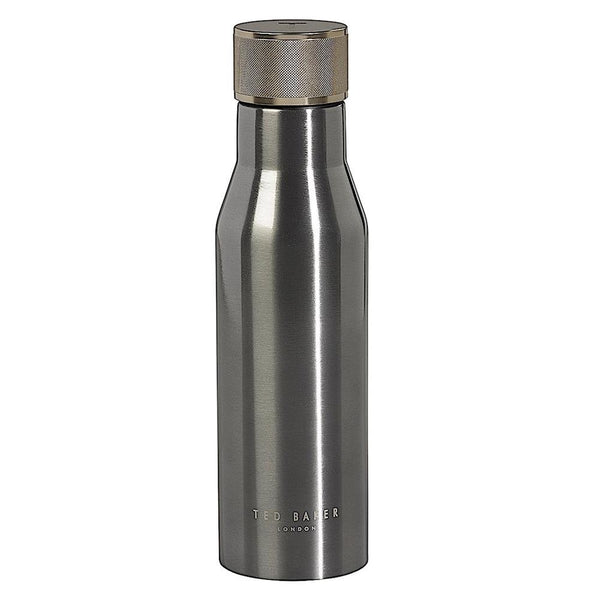 Ted Baker Water Bottle, Gun Metal