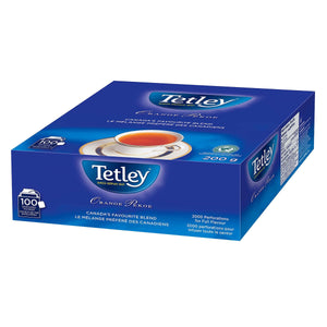 Tetley Orange Pekoe Drawstring Tea 100 Count