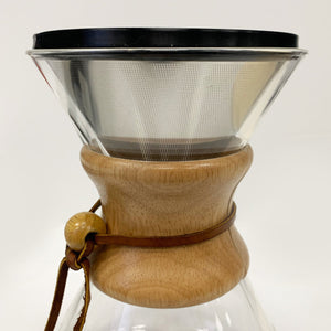 Stainless Steel Cone Coffee Filter for Chemex & Hario