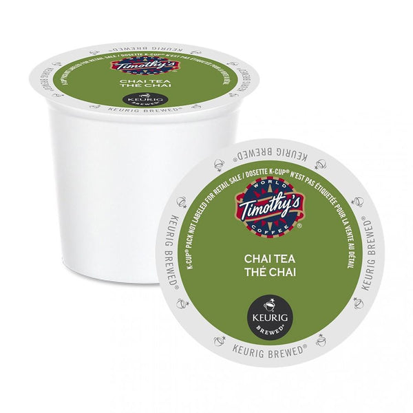 Timothys Chai Tea K-Cup Pods 24 Pack